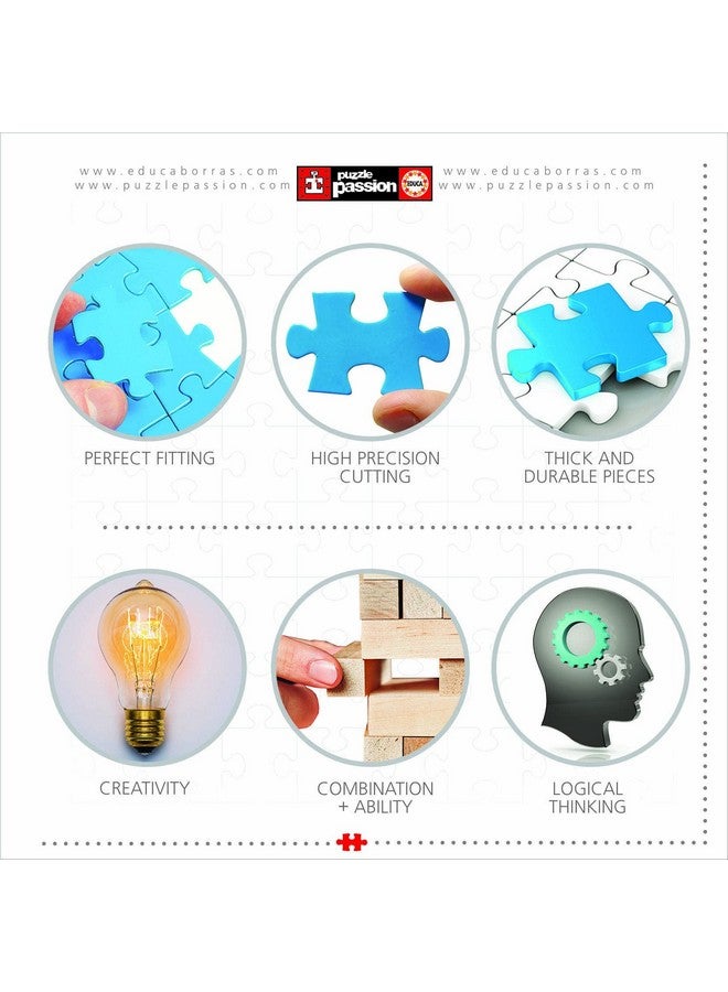 EDUCA 4,000 Piece Puzzle - The World Map - Image 4