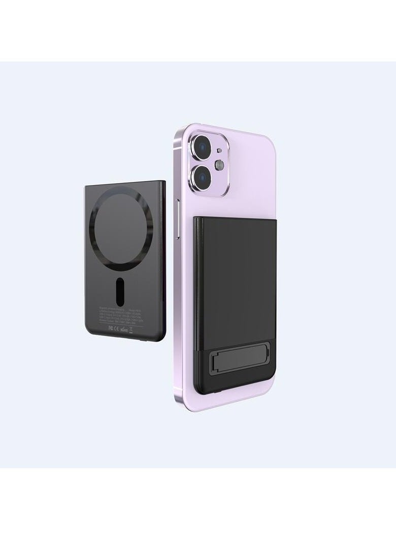 General - Magsafe magnetic wireless power bank PD20W ultra-thin and lightweight external mobile power supply with its own cable - Image 1