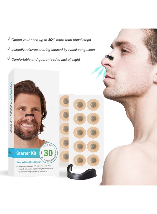 general Magnetic nasal patch, oxygen-absorbing patch, nasal patch, expander, magnetic suction piece, anti-snoring, anti-snoring artifact, snoring patch - Image 2