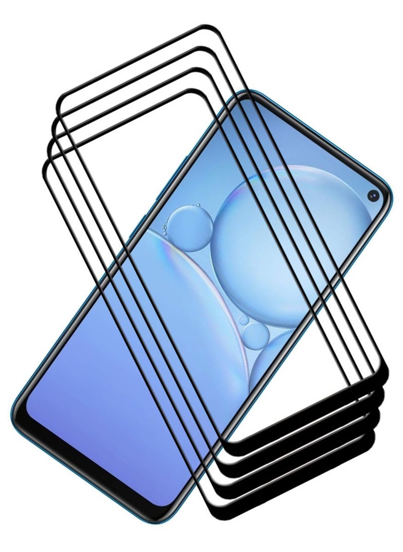 ACLIX 4 Pieces Antistatic ESD Dustproof Premium Quality High Definition Tempered Glass Screen Protector Designed For vivo Y30 - Image 1
