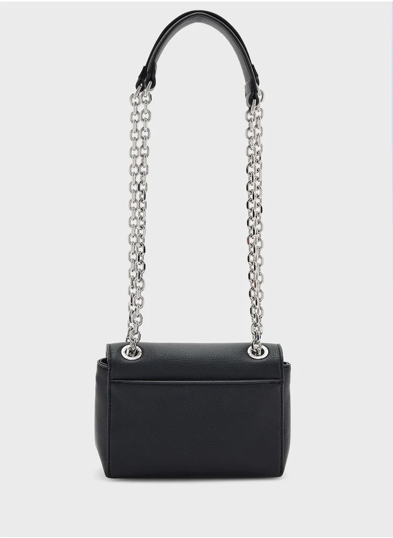 كالفن كلاين RE-LOCK SM CONV SHOULDER BAG_PBL