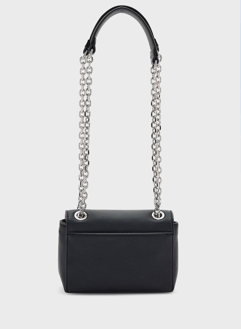 CALVIN KLEIN RE-LOCK SM CONV SHOULDER BAG_PBL - Image 2