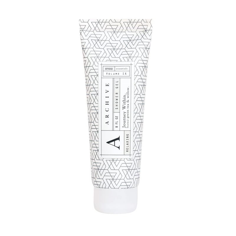 Archive Journey Within Shower Gel Natural Moisturizing Body Wash for Men & Women Lightly Scented 8 Fl oz - Image 1