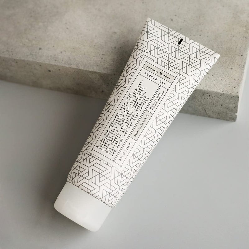 Archive Journey Within Shower Gel Natural Moisturizing Body Wash for Men & Women Lightly Scented 8 Fl oz - Image 3