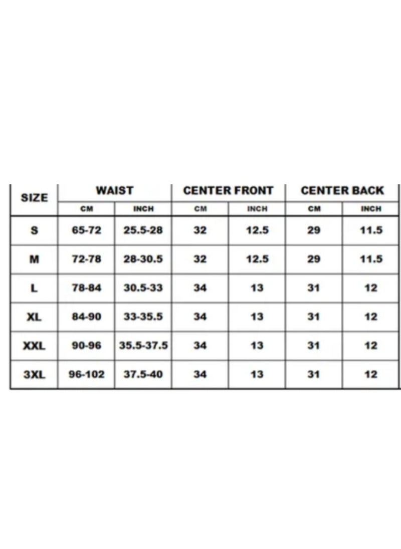 Generic - Thermal Belly Neoprene Body and Weight Corset with Thermal Corset for Body Shaping and High Temperature Maintaining Exercise and Motion Hence Increase Burning Rate - Image 1