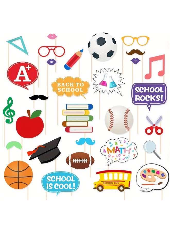 Kidzilla Paper Party Decorations for Classroom Celebrations and Back to School Events - Pack of 30, 12-20 cm, Paper - Image 1
