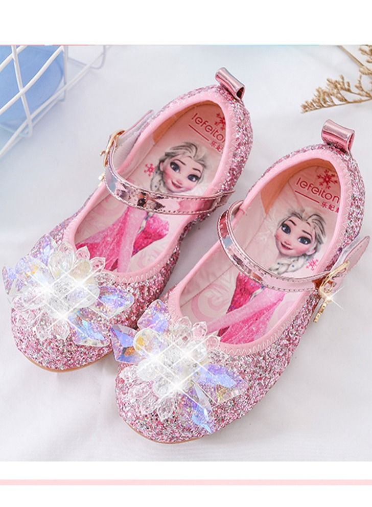 NIBEMINENT Soft Crystal Princess Girls Shoes - Image 1