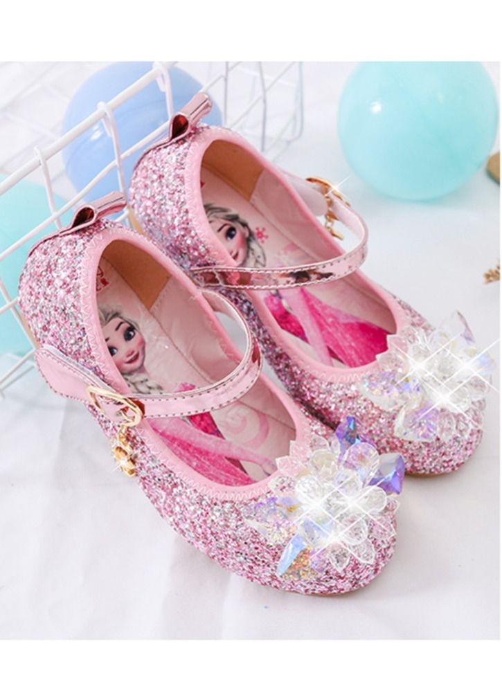 NIBEMINENT Soft Crystal Princess Girls Shoes - Image 3