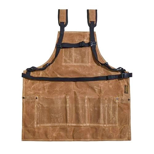Readywares Waxed Canvas Tool Apron, Carpenter Apron, Woodworking Apron - Image 3