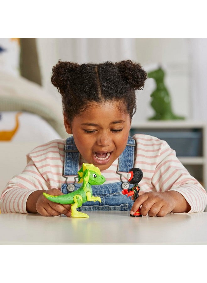 SPIDEY AND HIS AMAZING FRIENDS سبايدي وأصدقاؤه المذهلون مارفل دينو-ويبز، شخصيات الحركة مايلز سبين موراليس وإلكتروسور مارفل، ألعاب الأبطال الخارقين للأطفال من عمر 3 سنوات وما فوق - Image 3