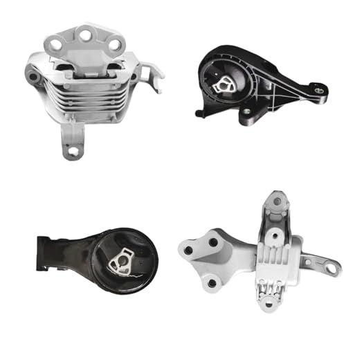Yllshengyu Set of 4 Engine Motor Mount Kit Compatible with Cruze 20112017 Limited 2016 14L Automatic Transmission Replaces A5430 A5510 A5563 A5579 GP3223 GP3226 GP3265 GP3234 - Image 1
