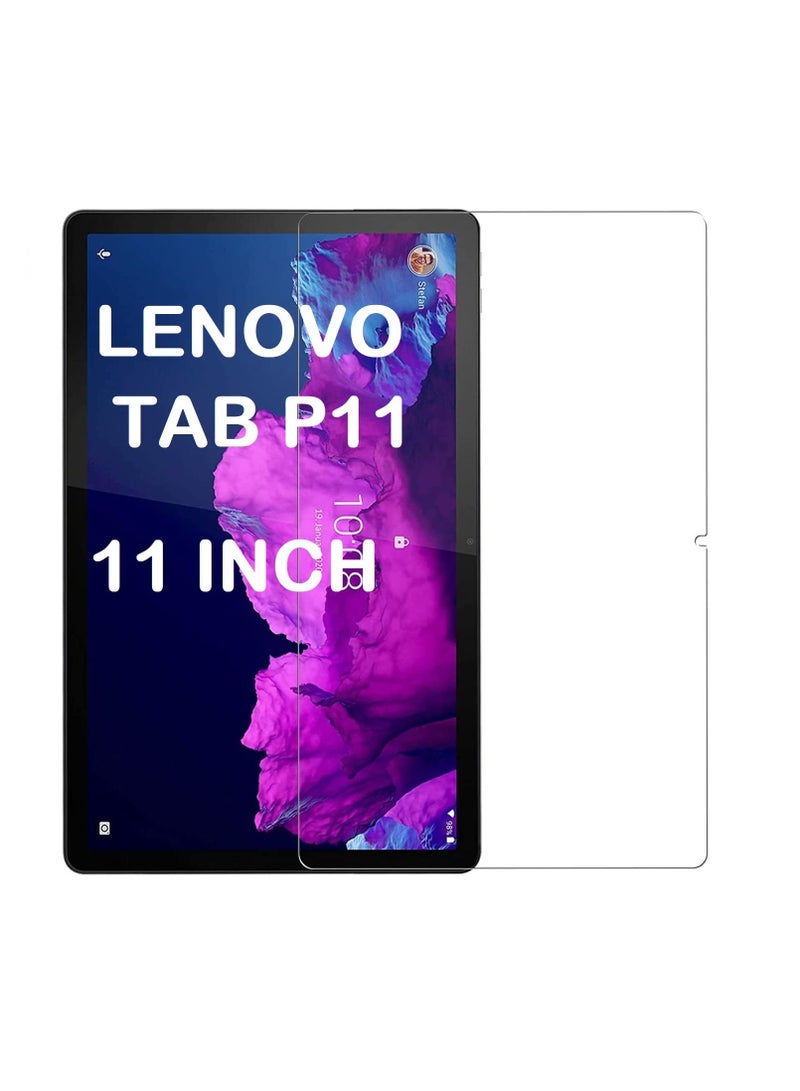 Screen Protector For Lenovo Tab P11 5G/P11 PLUS 1st Gen 11 inch TB-J606F/TB-J606XTempered Glass Film HD Crystal Clear Easy Installation Scratch Resistant 9H Hardness - Image 1