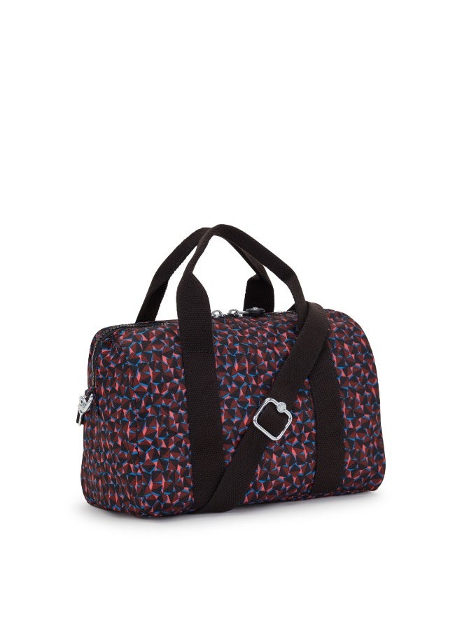 kipling - Medium Handbag (With Detachable Shoulderstrap) Female Happy Squares Bina M - Image 1