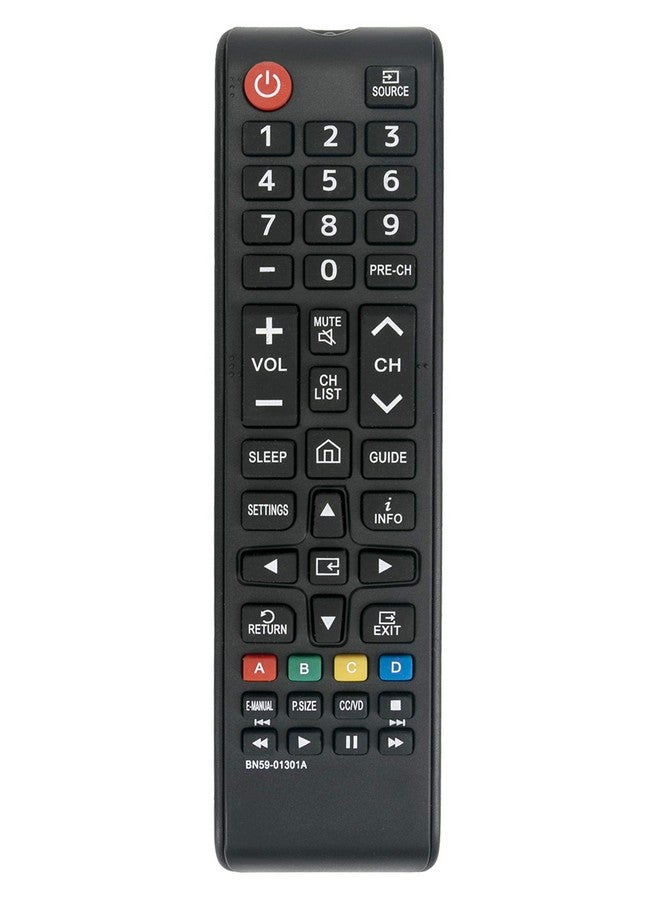 Vinabty جهاز تحكم عن بعد بديل جديد Bn59 01301A يناسب تلفزيونات سامسونج N5300 Nu6900 Nu7100 Nu7300 سلسلة Un32N5300 Un32M4500 Un43Nu6900 Un55Nu6900 Un65Nu6900 Un40Nu7100 Un43Nu7100 Un49Nu7100 Un50Nu7100 Un55Nu7100 - Image 1