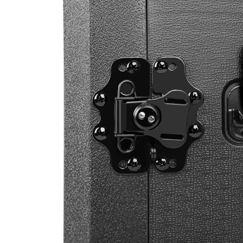 Muscab Pro-Audio PA DJ Flight Road Travel Mount - 6U Rack Case, Waterproof Hard Case with Customized Foam, Wireless Mic System Storage/Amp/Effect/Mixer - Image 4
