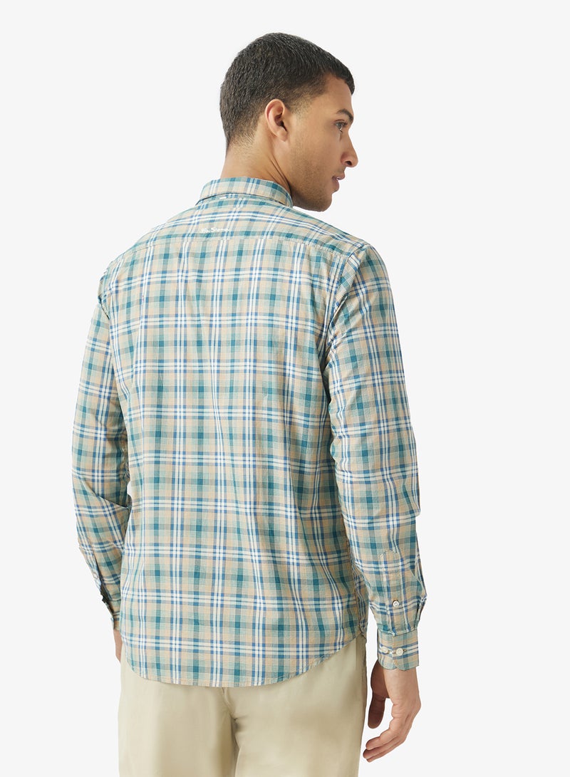 Ben Sherman Classic Check Long Sleeve Shirt - Image 2
