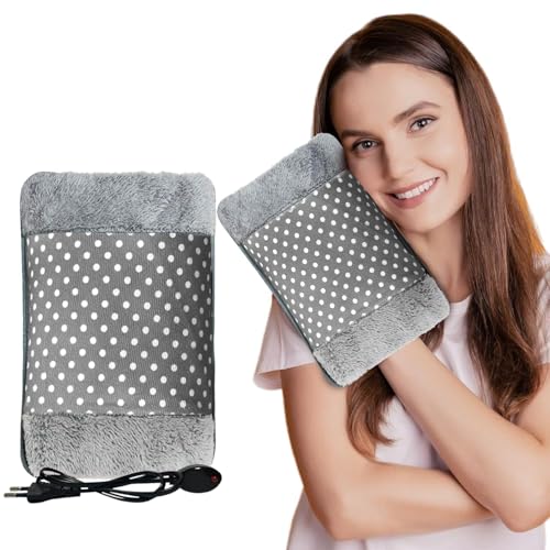 HUBTURE heating bag, hot water bags for pain relief, heating bag electric, Heating Pad-Heat Pouch Hot Water Bottle Bag, Electric Hot Water Bag,Heating Pad For Pain Relief(Multicolour) - Image 1