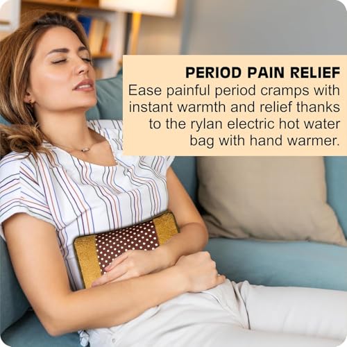 HUBTURE heating bag, hot water bags for pain relief, heating bag electric, Heating Pad-Heat Pouch Hot Water Bottle Bag, Electric Hot Water Bag,Heating Pad For Pain Relief(Multicolour) - Image 3