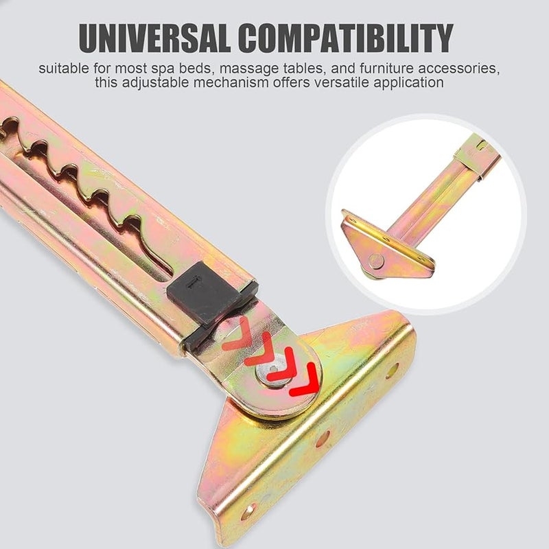 2Pcs Adjustable Furniture Riser Telescopic Leveling Rod For Massage Table Chair Spa Bed - Image 4