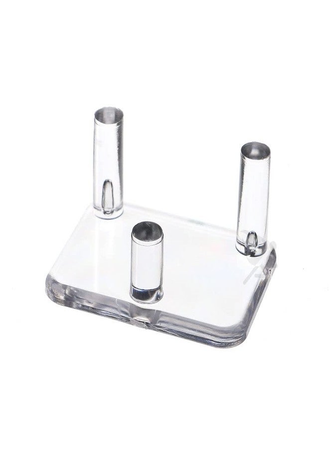 OnFireGuy 2 inch Three-Peg Display Stand for Fossils Minerals Rocks and Geodes Set of 3 - Image 1
