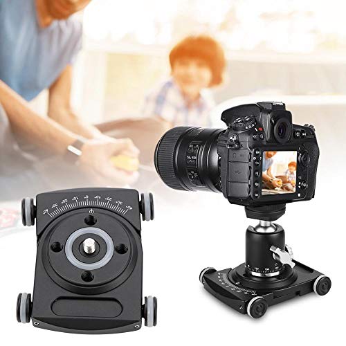 Yoidesu Camera Table , Skater , Camera Slider , Mobile Rolling Slider Car Skater Video Track Rail with 360 Degree Swivel,Mini Ball Head,DSLR Rig Film Camera - Image 4