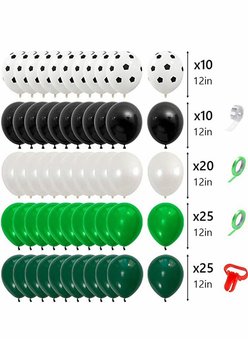 KASTWAVE Soccer Party Decorations Supplies, 94pcs, Sports Theme, Sports Theme Supplies, Banner, Cake Toppe - Image 2