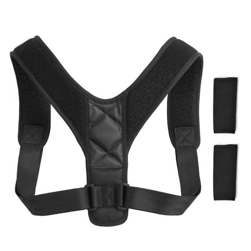 Posture Corrector Adjustable Support - Discreet Design Wearable Comfort Posture Improvement for Daily Office, Home and Outdoor Use - Image 1