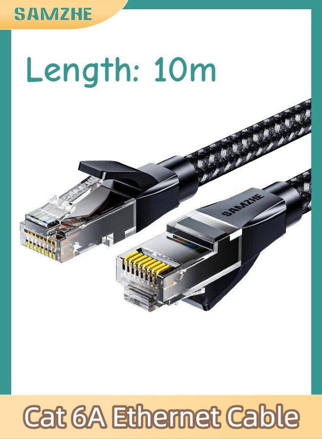 samzhe Samzhe 10m CAT6a Ethernet Cable Connection Type: Ethernet Cable
