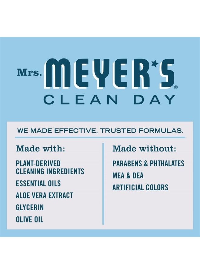 Mrs. Meyer's Clean Day Mrs. Meyer's Hand Soap Refill, Made with Essential Oils, Biodegradable Formula, Rain Water, 33 fl. oz  - Image 4