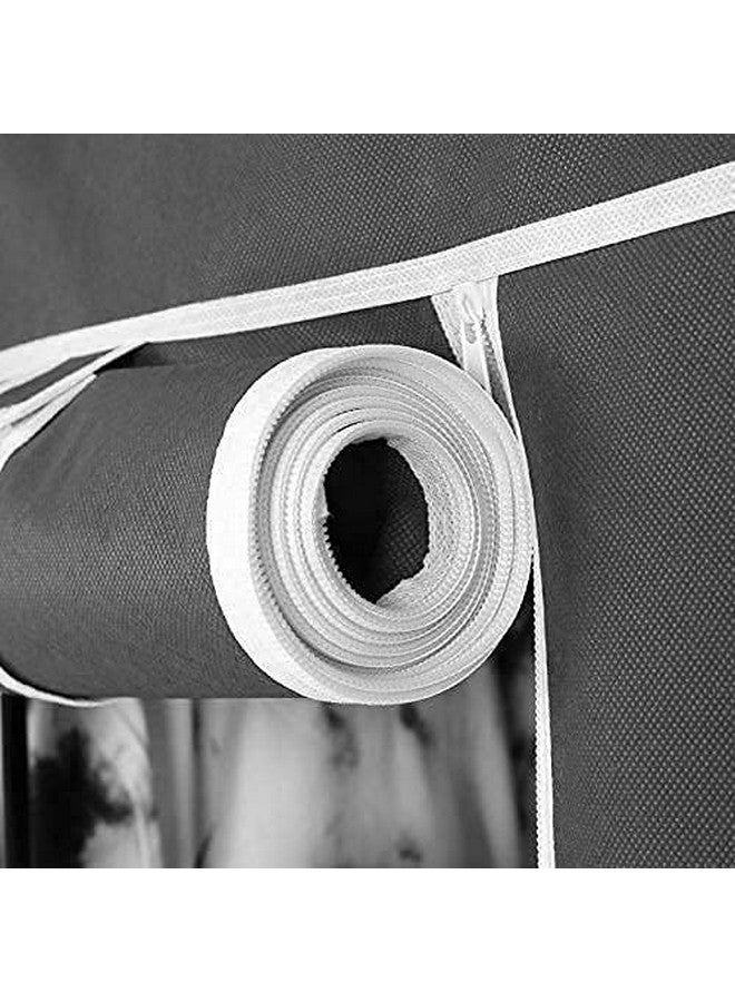 GTC® 3+3 Layer Collapsible Wardrobe for Clothes with Side Pocket 7800-3 (84CM x 42.5CM x 166CM, Grey) Storage Unit - Image 5