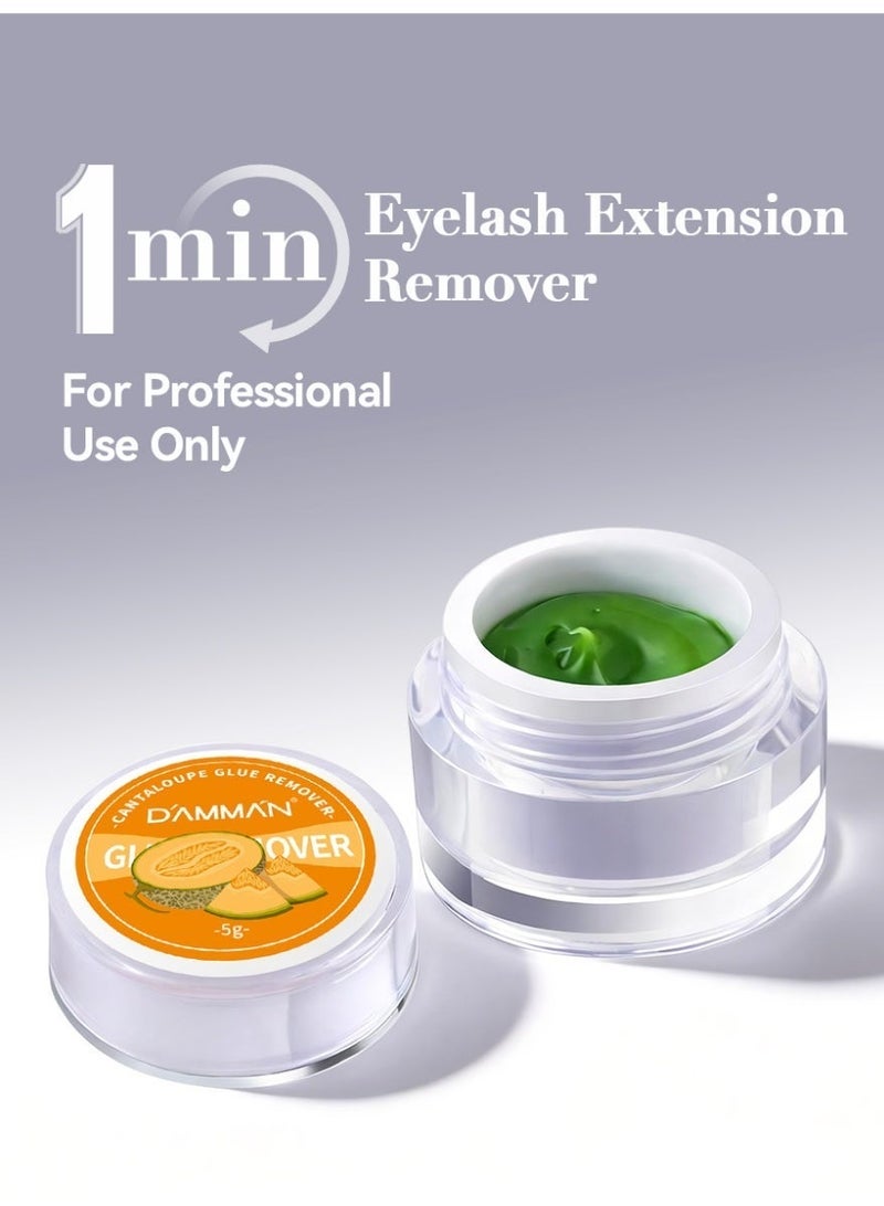 D'AMMA'N DAMMAN 5g Professional Watermelon Eyelash Glue Remover Gel, Quick Dissolving Gentle Lash Extension Adhesive Remover for Salon & DIY - Image 5