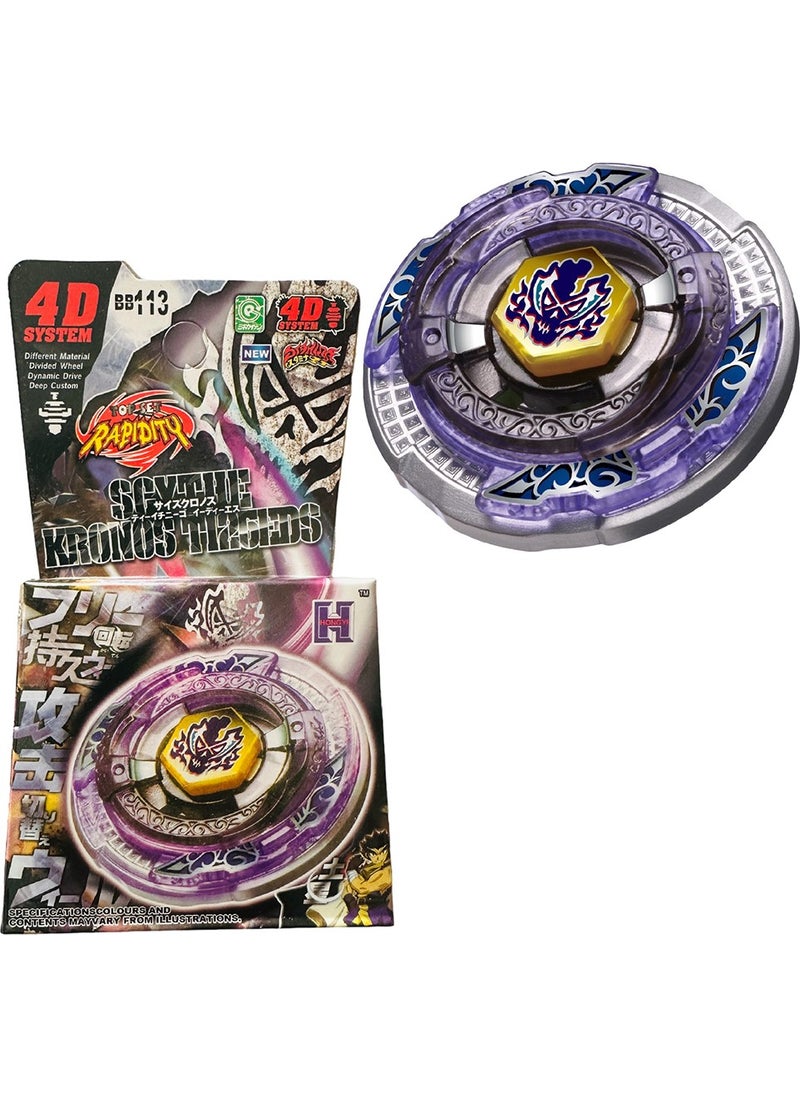 BeyBlade - BB113 Metal Fusion Scythe Kronos WI-Without Launcher - Image 1
