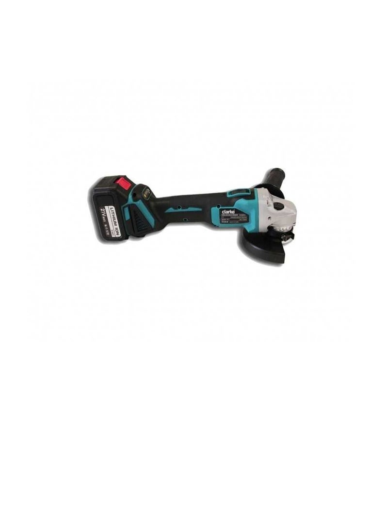 Clarke Cordless Angle Grinder 115mm  - Image 1