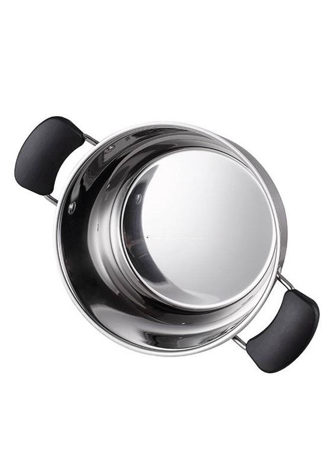 NKX - Set of 6 Cookware Set - Stainless Steel Soup Pots Set with Tempered Glass Lid - Image 1