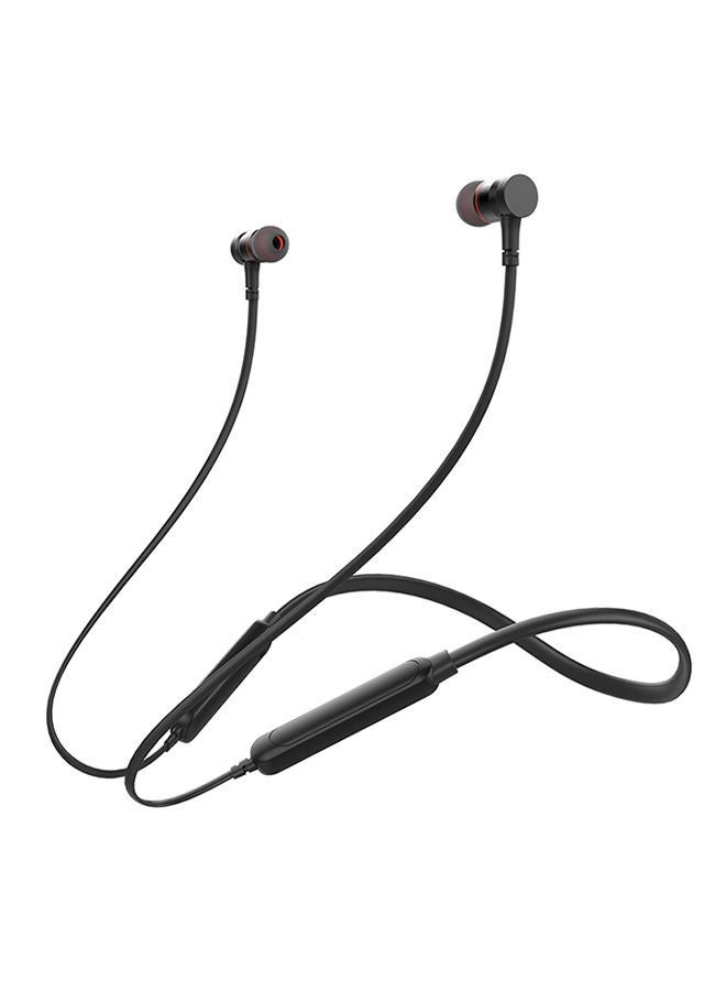 NIBEMINENT G10BL Stereo Bluetooth Wireless Sports Neckband Earphones Black - Image 2