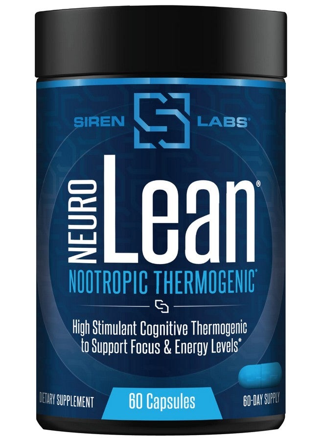 SIRENLABS Siren Labs Neuro Lean Concentrated Thermogenic For Health, Water Loss, Energy And Focus - 60 Capsules - Image 1