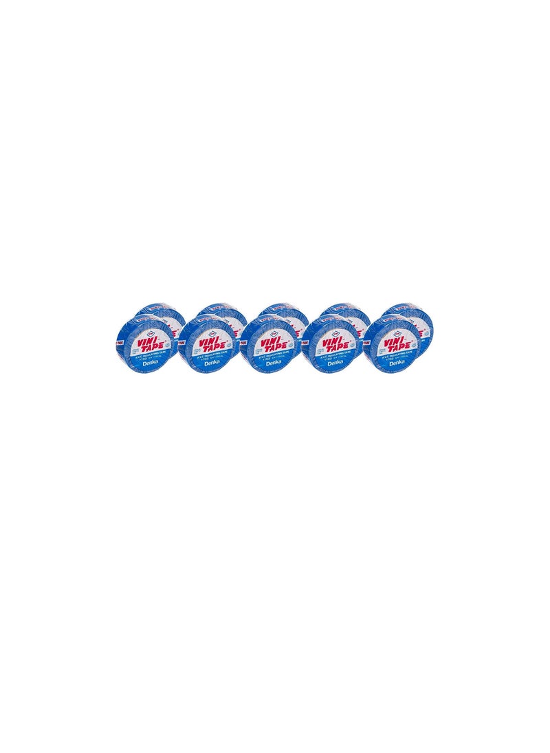 VINI - Electrical Insulation Tape (10 Pieces Blue) - Image 1