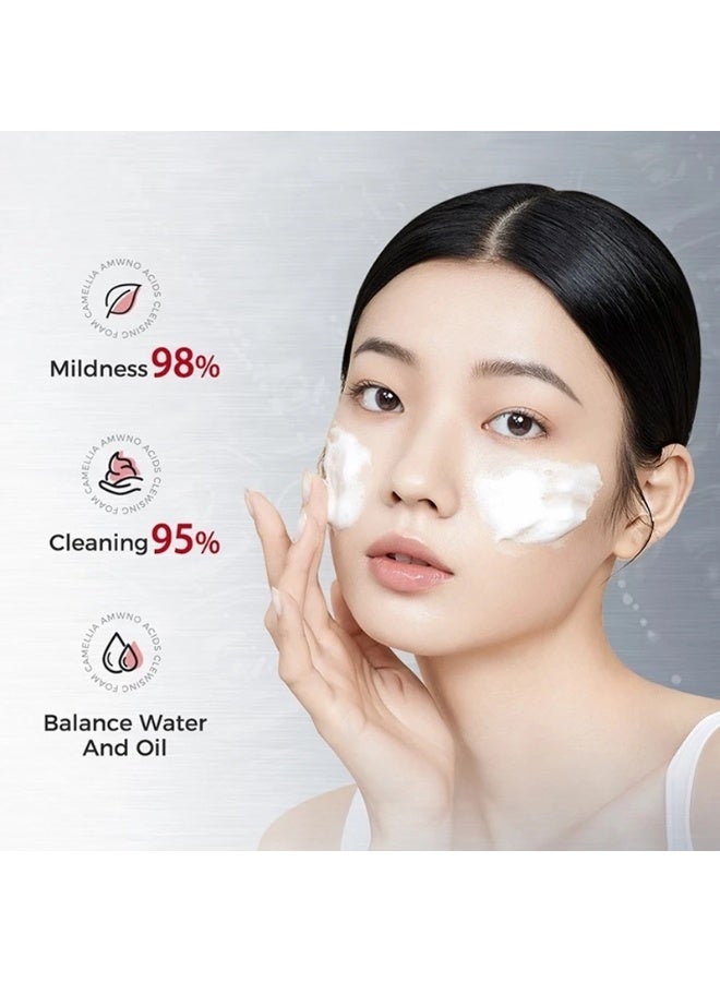 إليجانس إيليغانس سوبريم منظف لطيف منخفض الحموضة (pH) بخلاصة 5 أنواع من السيراميد لبشرة الوجه الحساسة – 80 مل - Image 4