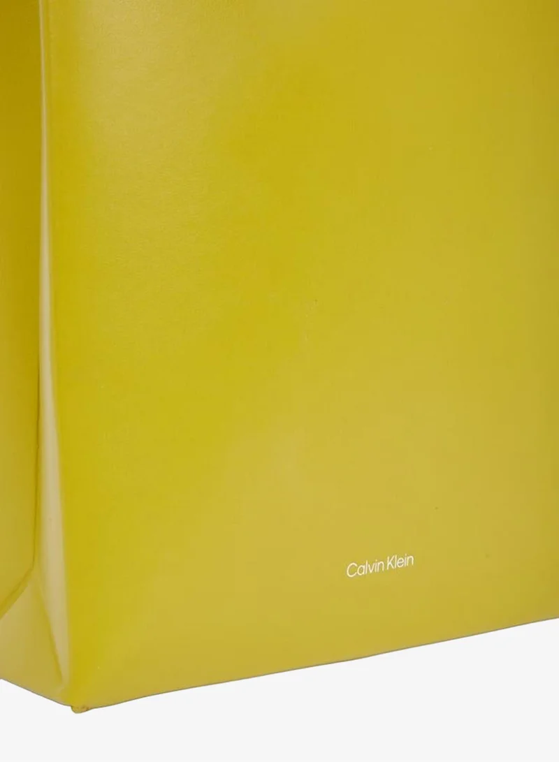 CALVIN KLEIN LEATHER CROSSBODY BAG