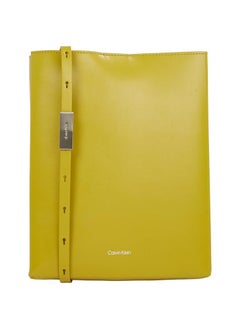 CALVIN KLEIN LEATHER CROSSBODY BAG  - Image 1