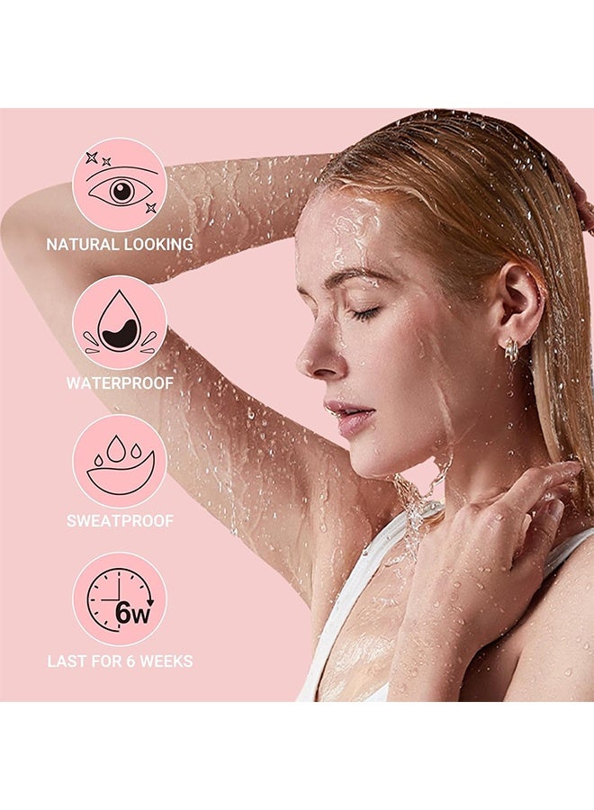 إيكونساين طقم صبغ صبغة الحواجب للرمش ، رمش وحواجب 2 في 1 ، كريم صبغ الحواجب شبه الدائم 7 مل - قهوة - Image 4