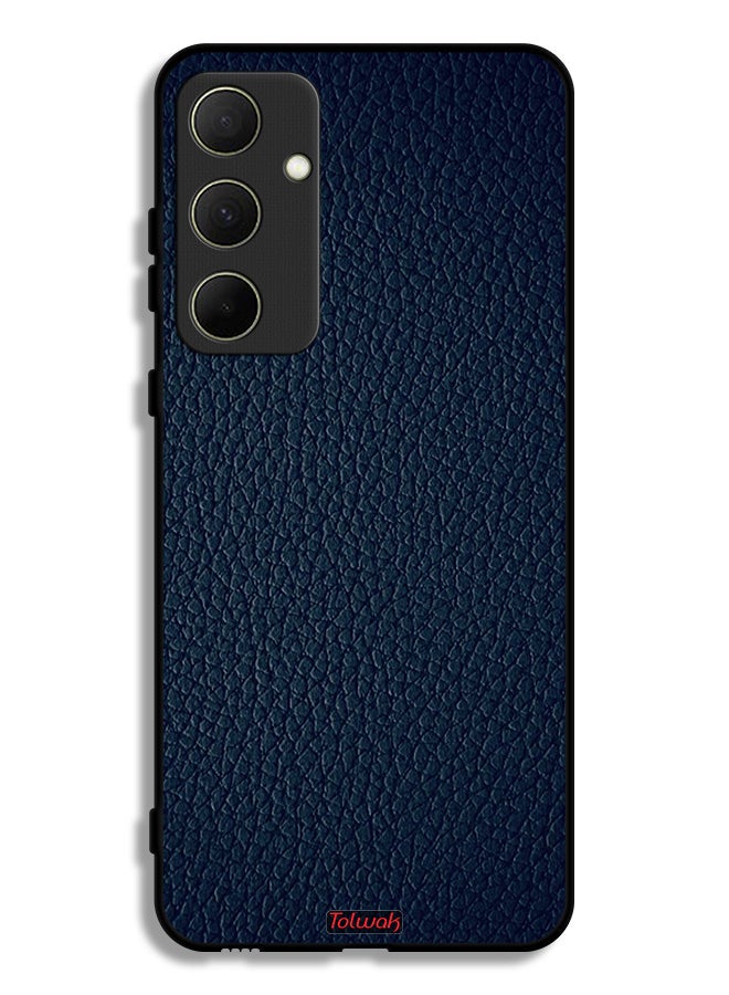 Tolwak Samsung Galaxy A35 5G Protective Case Cover Leather Pattern - Image 1