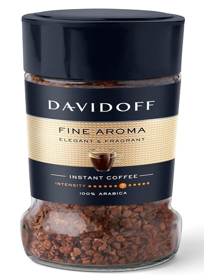 Davidoff Fine Aroma Instant Coffee, 100% Arabica, Intensity 7, Elegant & Fragrant 45g (Product Of Germany) From DECADENT - Image 1