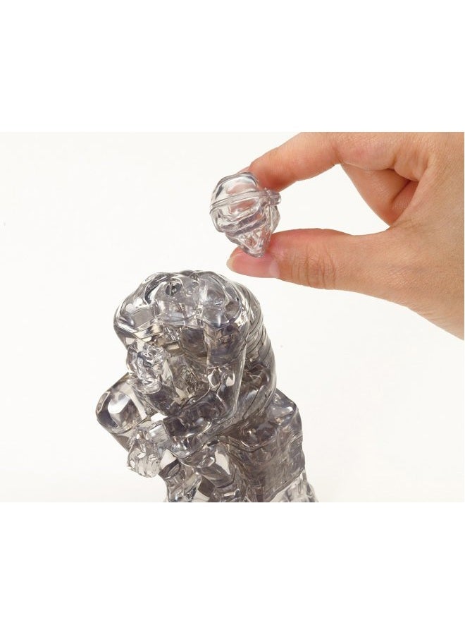 Beverly Crystal Clear 3D Puzzle - The Thinker (43Piece) Crystal Puzzle - Image 5