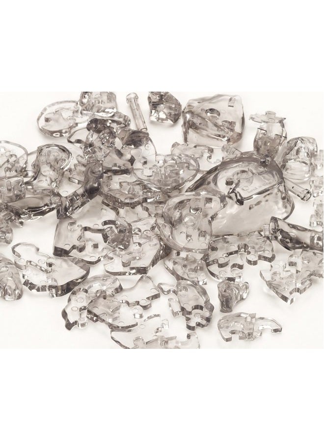 Beverly Crystal Clear 3D Puzzle - The Thinker (43Piece) Crystal Puzzle - Image 3