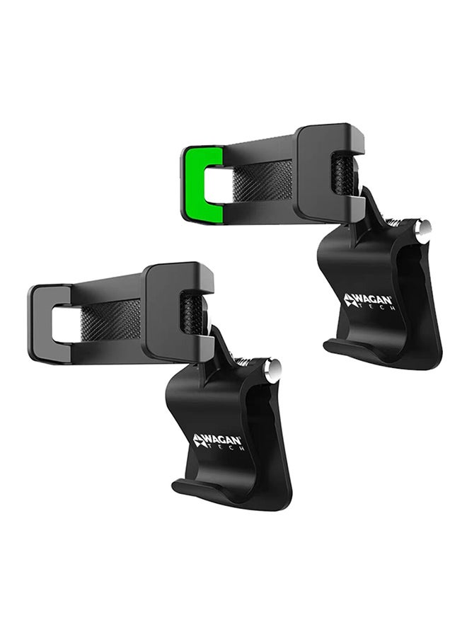 WAGAN Clip Mount Universal Multi-Function 360 Degrees Rotating Car Phone Holder Black 3.2 x 12 x 8 cm 5088 - Image 1