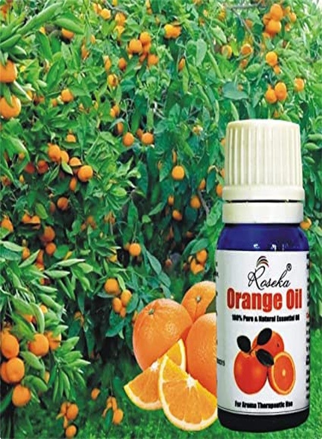 Roseka Essential Oil Orange & Lemon/Olive Essential Oil Combo Set Each - 100% Pure, Natural & Undiluted Refreshing Essential Oil Kit Aromatharapy Pack of 3 (100+10+10 ml) - Image 2