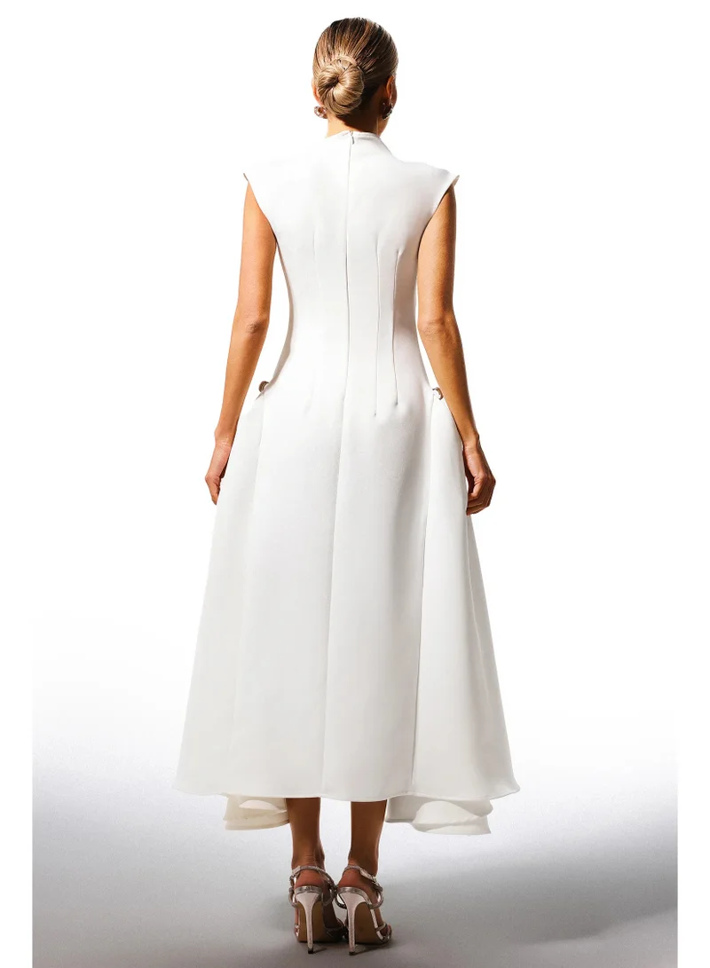 Bella Barnett Paca Choker Sleeveless Maxi Dress