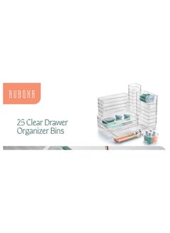 25 Desktop Transparent Drawer Storage Box, Toy Organizer, Household Cosmetics Transparent Partition Small Box - pzsku/ZC058D2938E3E8625FBE4Z/45/_/1721873660/1b148120-310f-4ba1-9141-1bf5537fb086