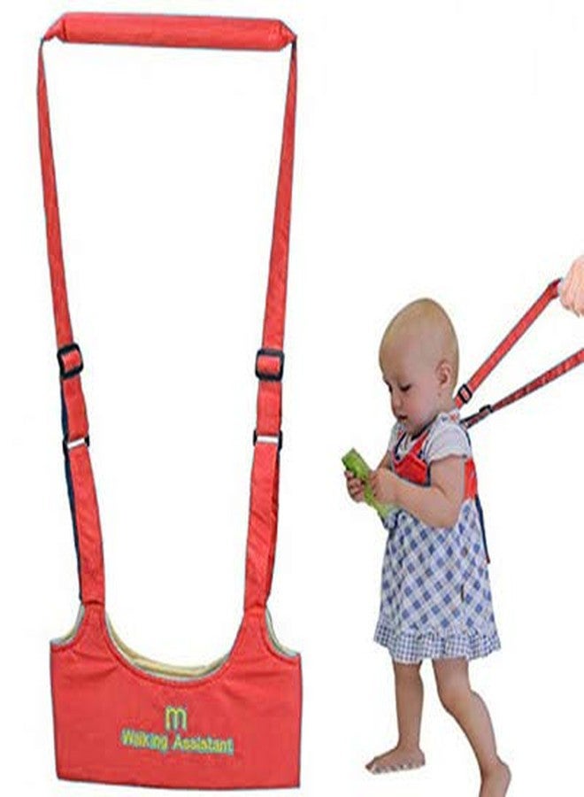 Mopslik Baby Walker Toddler Walking Assistant, Stand Up and Walking Learning Helper for Baby (Red) - Image 1